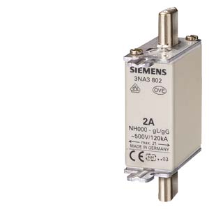 Siemens 63A 000 Boy NH Bıçaklı Sigorta 3NA3822