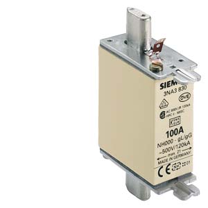 Siemens 100A 000 Boy NH Bıçaklı Sigorta 3NA3830