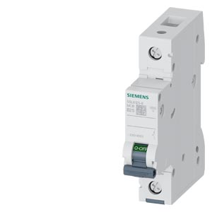 Siemens 1x25A B tipi 6kA Otomatik Sigorta 5SL6125-6