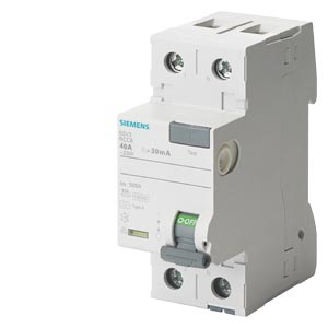 Siemens 2X80A 30mA Kaçak Akım Koruma Rölesi 5SV3317-6