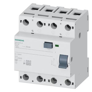 Siemens 4X125A 30mA Kaçak Akım Koruma Rölesi 5SV3345-6