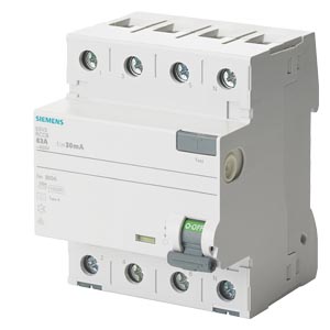 Siemens 4X80A 30mA Kaçak Akım Koruma Rölesi 5SV3347-6