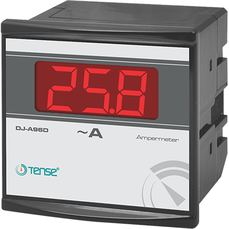 TENSE DJ-A96D Dijital Ampermetre, (50/60 Hz) 96 x 96 1A - 100A